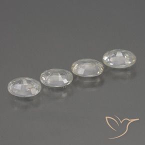 Shop natural 4.34ct ホワイト ジルコン gems, 楕円形, from カンボジア at GemSelect. In stock, global shipping!