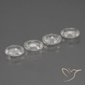 Shop natural 4.22ct ホワイト ジルコン gems, 楕円形, from カンボジア at GemSelect. In stock, global shipping!