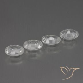 Shop natural 4.16ct ホワイト ジルコン gems, 楕円形, from カンボジア at GemSelect. In stock, global shipping!