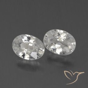 Shop natural 2.31ct ホワイト ジルコン gems, 楕円形, from カンボジア at GemSelect. In stock, global shipping!