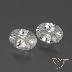 Shop natural 2.32ct ホワイト ジルコン gems, 楕円形, from カンボジア at GemSelect. In stock, global shipping!