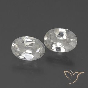 Shop natural 2.25ct ホワイト ジルコン gems, 楕円形, from カンボジア at GemSelect. In stock, global shipping!