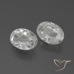 Shop natural 2.30ct ホワイト ジルコン gems, 楕円形, from カンボジア at GemSelect. In stock, global shipping!