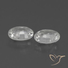 Shop natural 2.30ct ホワイト ジルコン gems, 楕円形, from カンボジア at GemSelect. In stock, global shipping!