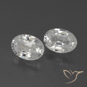 Shop natural 2.46ct ホワイト ジルコン gems, 楕円形, from カンボジア at GemSelect. In stock, global shipping!