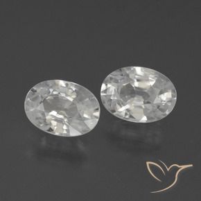Shop natural 2.35ct ホワイト ジルコン gems, 楕円形, from カンボジア at GemSelect. In stock, global shipping!