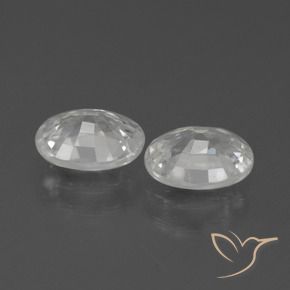 Shop natural 2.41ct ホワイト ジルコン gems, 楕円形, from カンボジア at GemSelect. In stock, global shipping!