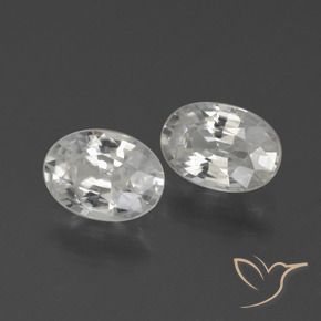 Shop natural 2.27ct ホワイト ジルコン gems, 楕円形, from カンボジア at GemSelect. In stock, global shipping!