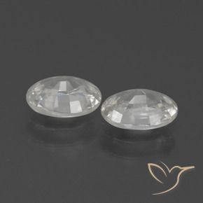 Shop natural 2.27ct ホワイト ジルコン gems, 楕円形, from カンボジア at GemSelect. In stock, global shipping!