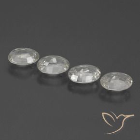 Shop natural 4.46ct ホワイト ジルコン gems, 楕円形, from カンボジア at GemSelect. In stock, global shipping!