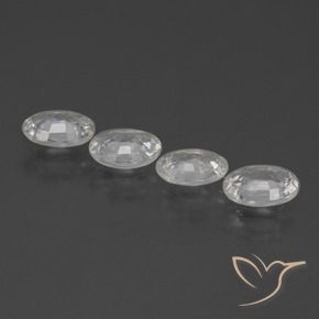Shop natural 3.92ct ホワイト ジルコン gems, 楕円形, from カンボジア at GemSelect. In stock, global shipping!