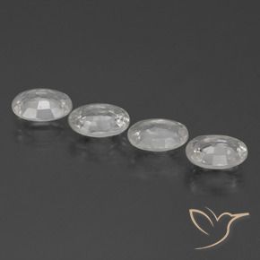 Shop natural 3.89ct ホワイト ジルコン gems, 楕円形, from カンボジア at GemSelect. In stock, global shipping!