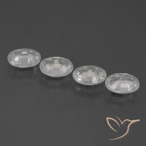 Shop natural 4.15ct ホワイト ジルコン gems, 楕円形, from カンボジア at GemSelect. In stock, global shipping!