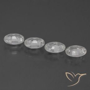 Shop natural 3.88ct ホワイト ジルコン gems, 楕円形, from カンボジア at GemSelect. In stock, global shipping!
