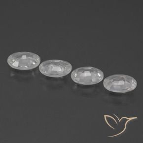 Shop natural 3.94ct ホワイト ジルコン gems, 楕円形, from カンボジア at GemSelect. In stock, global shipping!