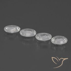 Shop natural 4.13ct ホワイト ジルコン gems, 楕円形, from カンボジア at GemSelect. In stock, global shipping!