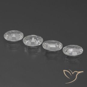 Shop natural 4.19ct ホワイト ジルコン gems, 楕円形, from カンボジア at GemSelect. In stock, global shipping!