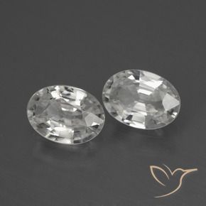 Shop natural 2.09ct ホワイト ジルコン gems, 楕円形, from カンボジア at GemSelect. In stock, global shipping!