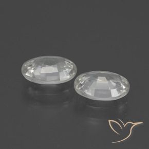 Shop natural 2.09ct ホワイト ジルコン gems, 楕円形, from カンボジア at GemSelect. In stock, global shipping!