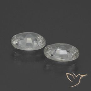 Shop natural 2.24ct ホワイト ジルコン gems, 楕円形, from カンボジア at GemSelect. In stock, global shipping!