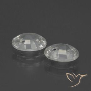 Shop natural 2.49ct ホワイト ジルコン gems, 楕円形, from カンボジア at GemSelect. In stock, global shipping!