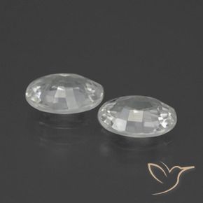 Shop natural 2.26ct ホワイト ジルコン gems, 楕円形, from カンボジア at GemSelect. In stock, global shipping!