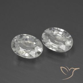 Shop natural 2.46ct ホワイト ジルコン gems, 楕円形, from カンボジア at GemSelect. In stock, global shipping!