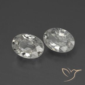 Shop natural 2.28ct ホワイト ジルコン gems, 楕円形, from カンボジア at GemSelect. In stock, global shipping!