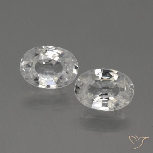 Shop natural 2.35ct ウォームホワイト ジルコン gems, 楕円形, from カンボジア at GemSelect. In stock, global shipping!