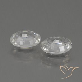 Shop natural 2.35ct ウォームホワイト ジルコン gems, 楕円形, from カンボジア at GemSelect. In stock, global shipping!