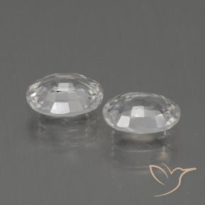 Shop natural 2.40ct ホワイト ジルコン gems, 楕円形, from カンボジア at GemSelect. In stock, global shipping!
