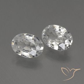 Shop natural 2.25ct ホワイト ジルコン gems, 楕円形, from カンボジア at GemSelect. In stock, global shipping!