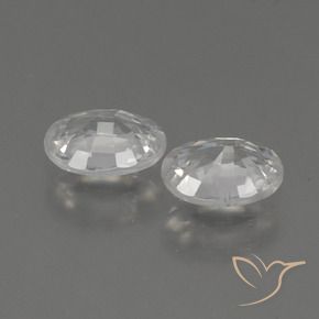 Shop natural 2.25ct ホワイト ジルコン gems, 楕円形, from カンボジア at GemSelect. In stock, global shipping!