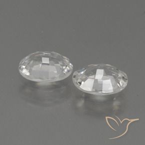 Shop natural 2.17ct ホワイト ジルコン gems, 楕円形, from カンボジア at GemSelect. In stock, global shipping!