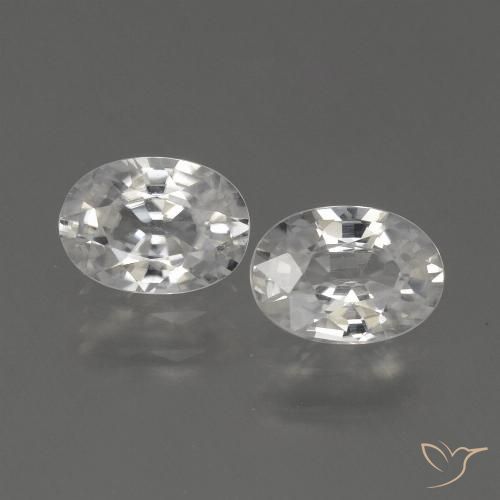 Shop natural 2.30ct ウォームホワイト ジルコン gems, 楕円形, from カンボジア at GemSelect. In stock, global shipping!