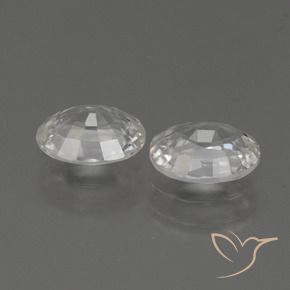 Shop natural 2.30ct ウォームホワイト ジルコン gems, 楕円形, from カンボジア at GemSelect. In stock, global shipping!