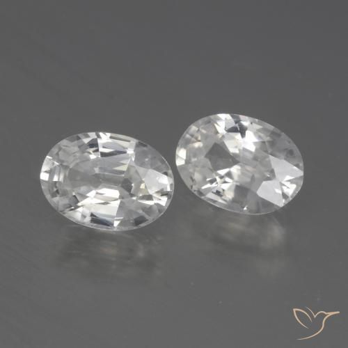 Shop natural 2.34ct ホワイト ジルコン gems, 楕円形, from カンボジア at GemSelect. In stock, global shipping!
