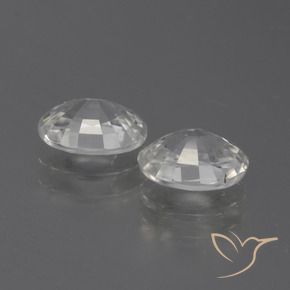 Shop natural 2.46ct ウォームホワイト ジルコン gems, 楕円形, from カンボジア at GemSelect. In stock, global shipping!