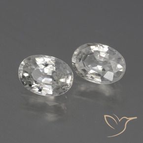 Shop natural 2.45ct ウォームホワイト ジルコン gems, 楕円形, from カンボジア at GemSelect. In stock, global shipping!