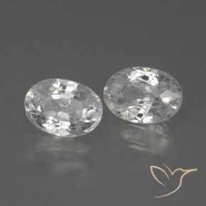 Shop natural 2.45ct ホワイト ジルコン gems, 楕円形, from カンボジア at GemSelect. In stock, global shipping!