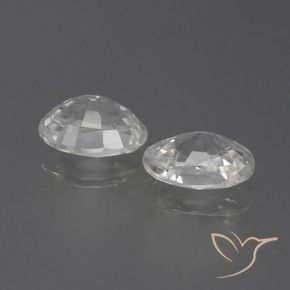 Shop natural 2.45ct ホワイト ジルコン gems, 楕円形, from カンボジア at GemSelect. In stock, global shipping!