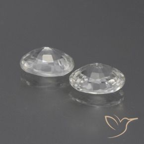 Shop natural 2.42ct ウォームホワイト ジルコン gems, 楕円形, from カンボジア at GemSelect. In stock, global shipping!