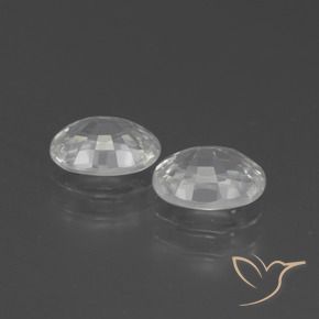 Shop natural 2.57ct ホワイト ジルコン gems, 楕円形, from カンボジア at GemSelect. In stock, global shipping!