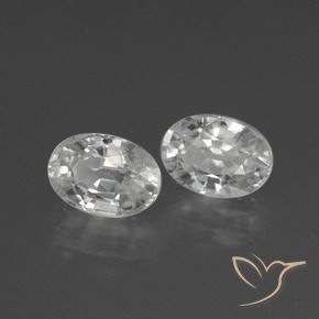 Shop natural 2.83ct ホワイト ジルコン gems, 楕円形, from カンボジア at GemSelect. In stock, global shipping!