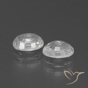 Shop natural 2.83ct ホワイト ジルコン gems, 楕円形, from カンボジア at GemSelect. In stock, global shipping!