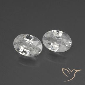Shop natural 2.10ct ホワイト ジルコン gems, 楕円形, from カンボジア at GemSelect. In stock, global shipping!