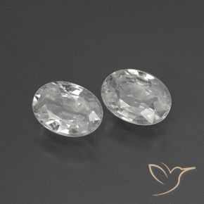 Shop natural 2.44ct ホワイト ジルコン gems, 楕円形, from カンボジア at GemSelect. In stock, global shipping!