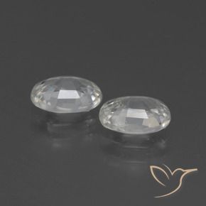 Shop natural 2.30ct ホワイト ジルコン gems, 楕円形, from カンボジア at GemSelect. In stock, global shipping!