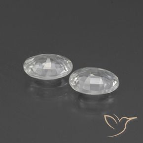 Shop natural 2.16ct ホワイト ジルコン gems, 楕円形, from カンボジア at GemSelect. In stock, global shipping!