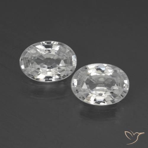 Shop natural 2.27ct ウォームホワイト ジルコン gems, 楕円形, from カンボジア at GemSelect. In stock, global shipping!